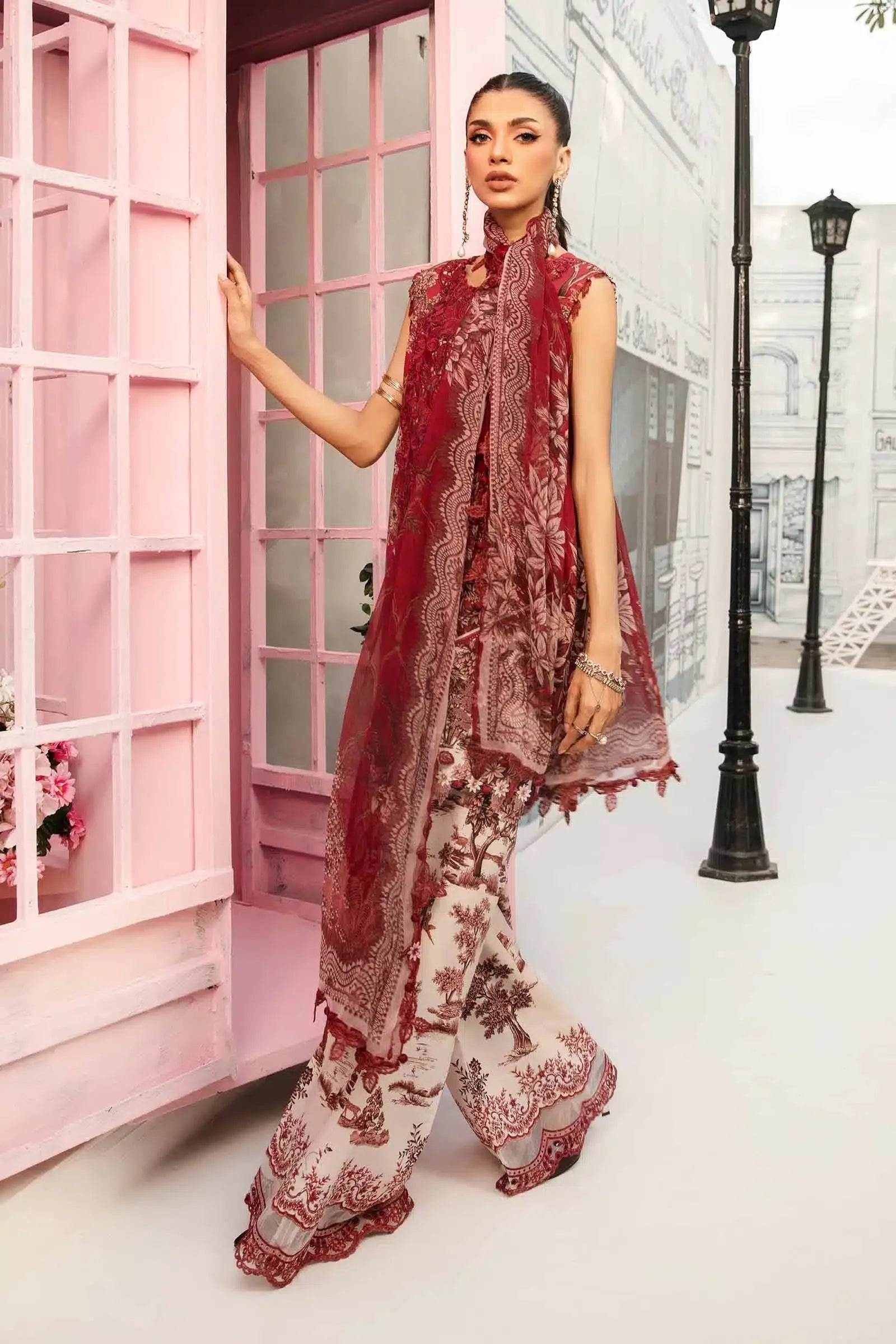 STITCHED BY CC MP25-8A M PRINTS 3PC