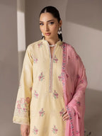 RAJBARI EXCLUSIVE EMBROIDERED CHIFFON D-09