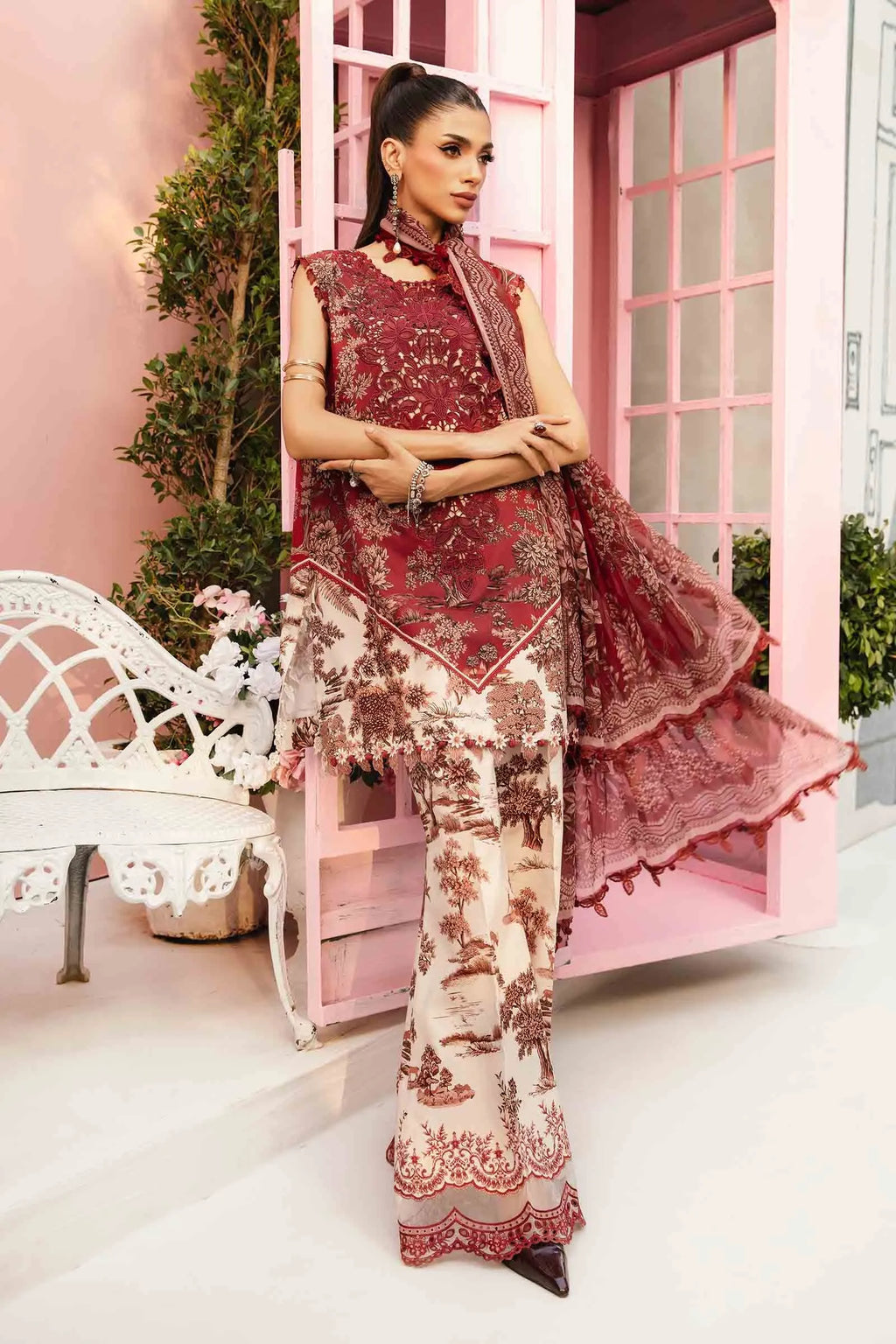 STITCHED BY CC MP25-8A M PRINTS 3PC
