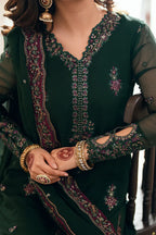 AZURE EID ENSEMBLES GLIMMER GREEN