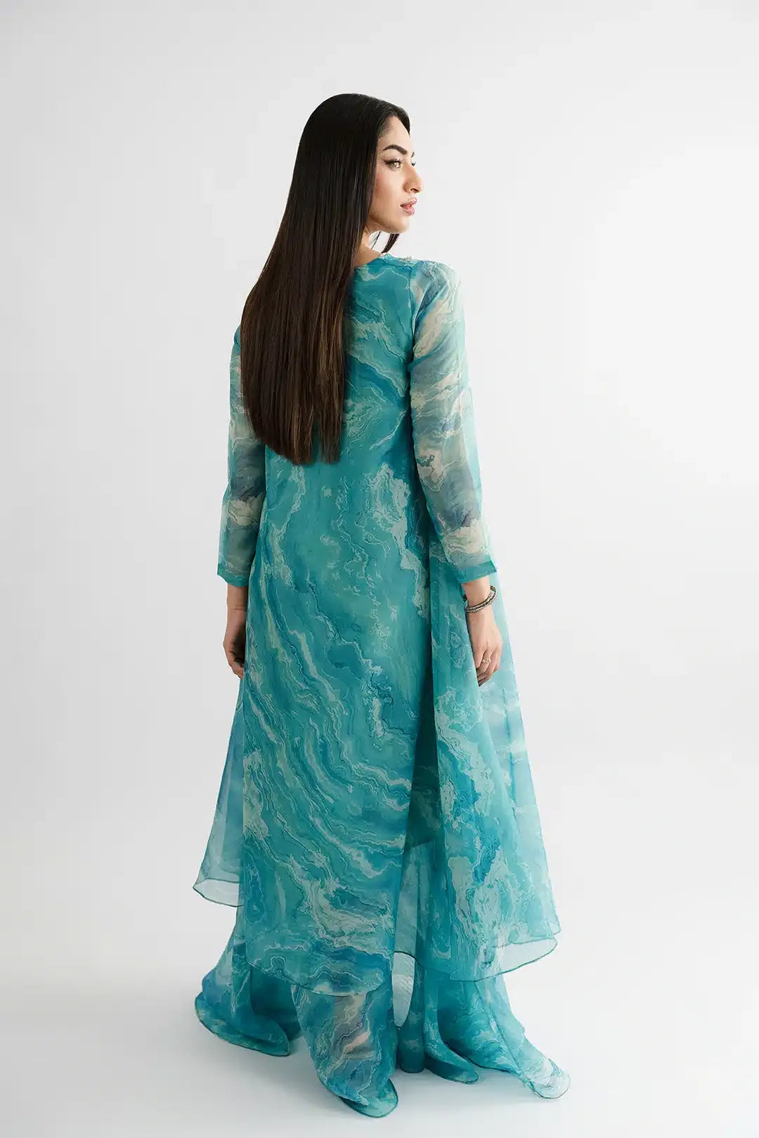 LULUSAR ZIRIH DRESS+DUPATTA