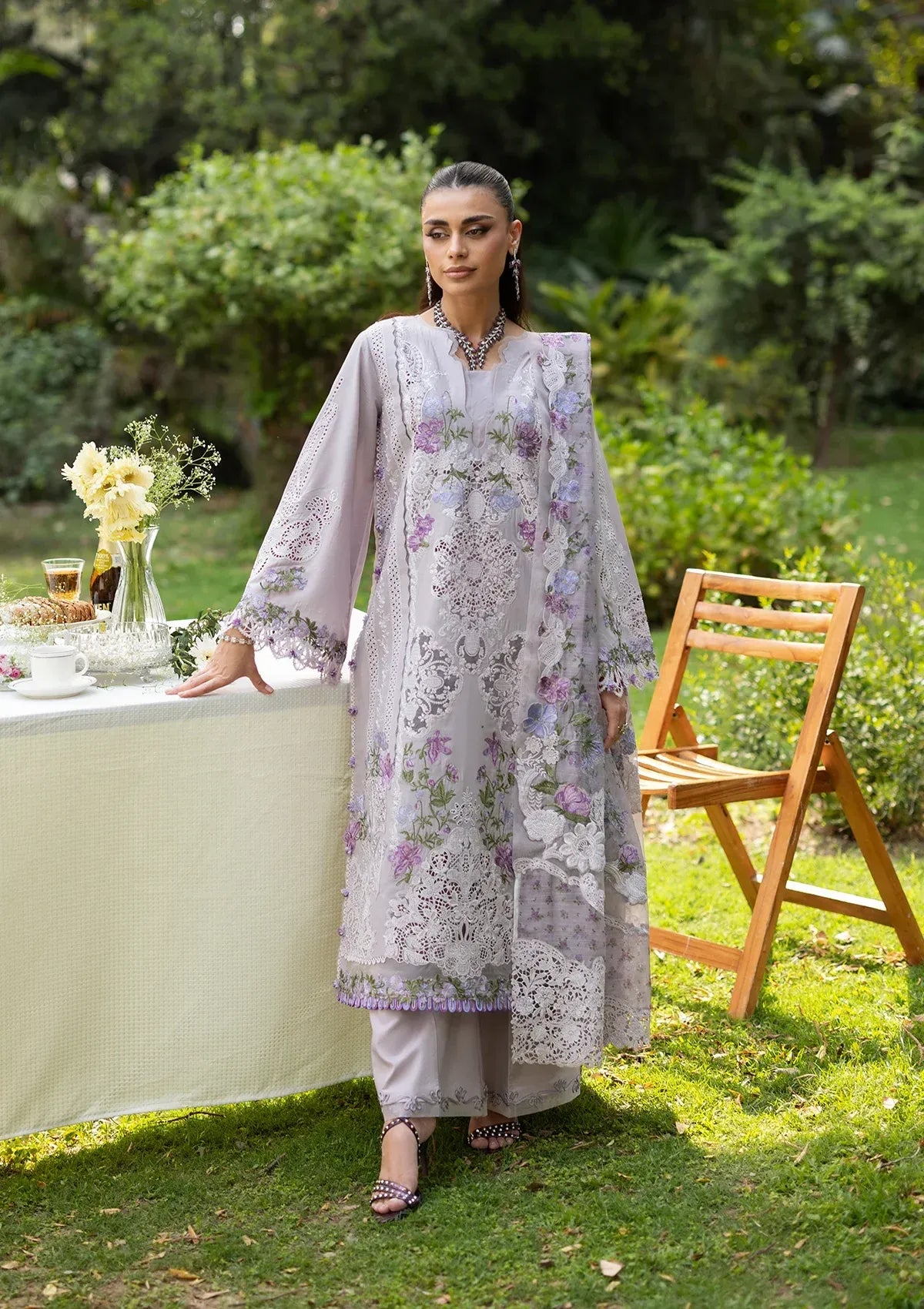 ELAF LUXURY LAWN UNSTITCHED ELQ-4B