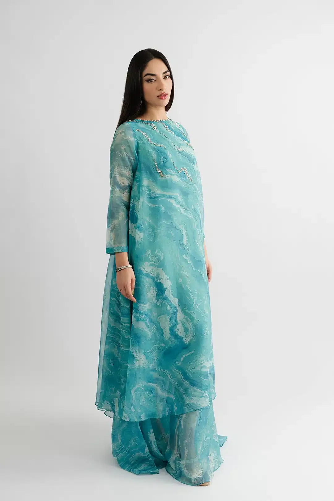 LULUSAR ZIRIH DRESS+DUPATTA