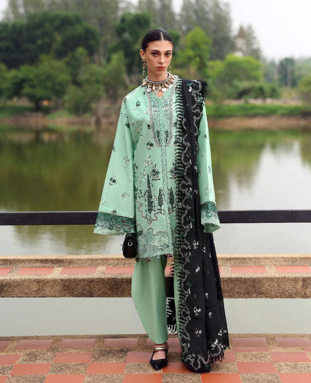 PUBLIC WOMENSWEAR LILAS SUMMER UNSTITCHED LAWN D-6B