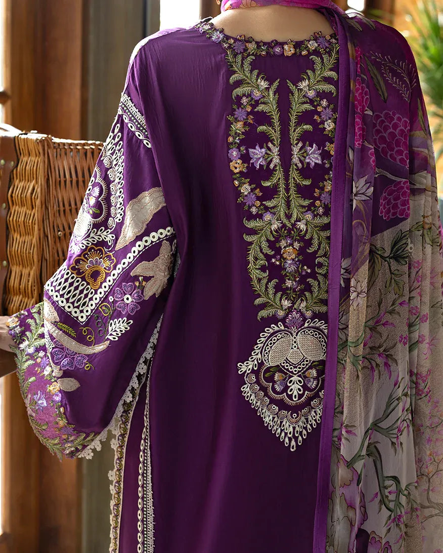 STITCHED BY CC ESMEL MON TRESOR LUXE LAWN AURA 3PC