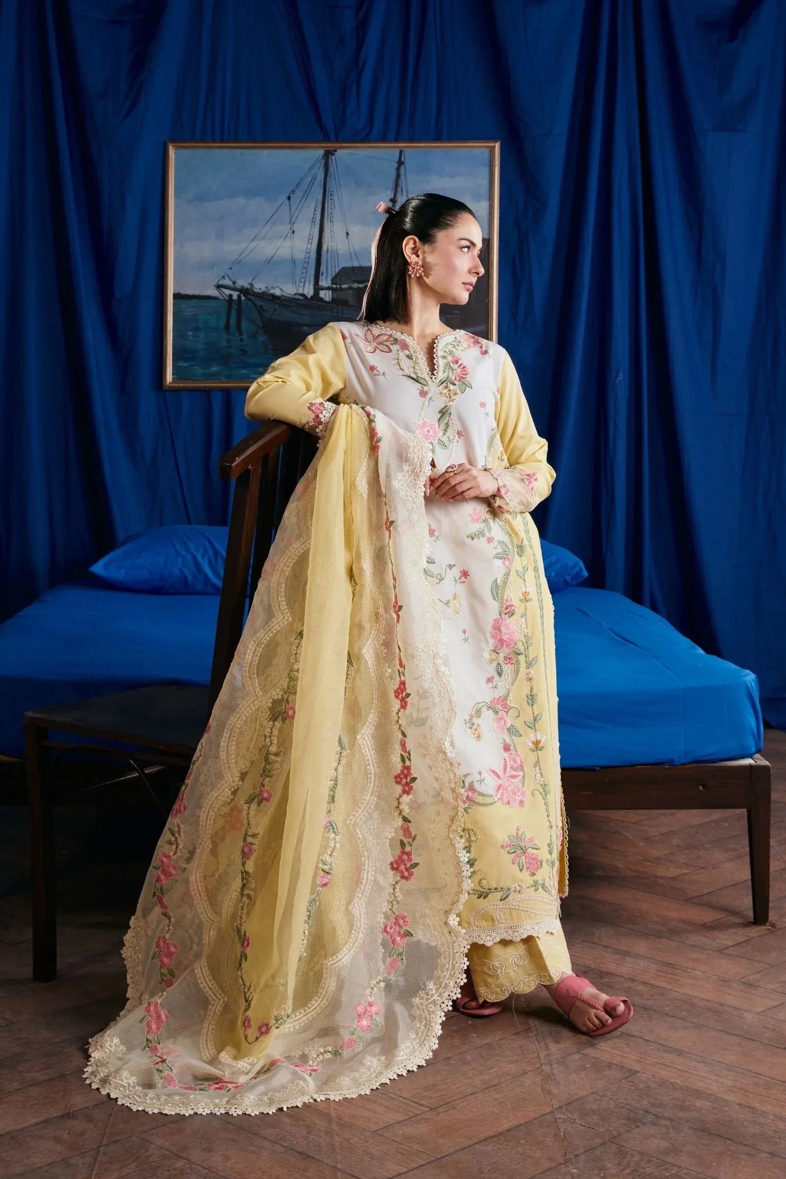 MARYAM HUSSAIN LUXURY LAWN TITLI