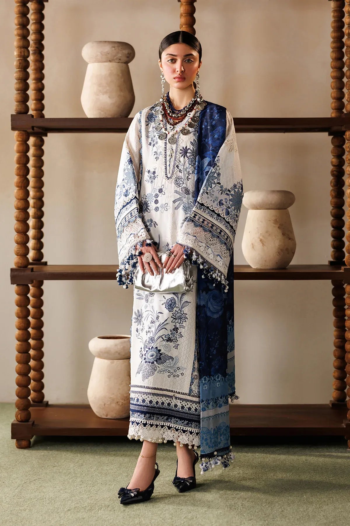 BAROQUE UNSTITCHED EID LAWN EL26-D06