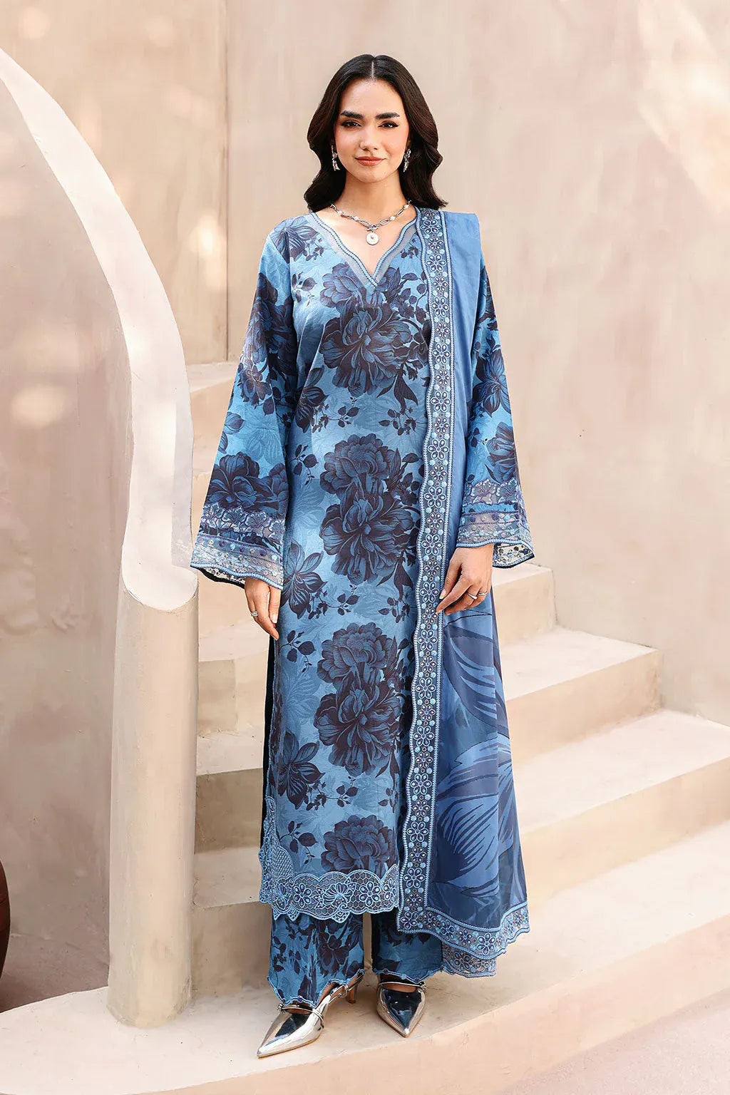 RAMSHA NAQSH EMBROIDERED RAWSILK RS-05