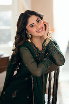 AZURE EID ENSEMBLES GLIMMER GREEN