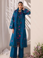 RAJBARI EXCLUSIVE EMBROIDERED CHIFFON D-11