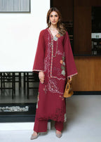 SAIRA SHAKIRA SABLE RED 2PC