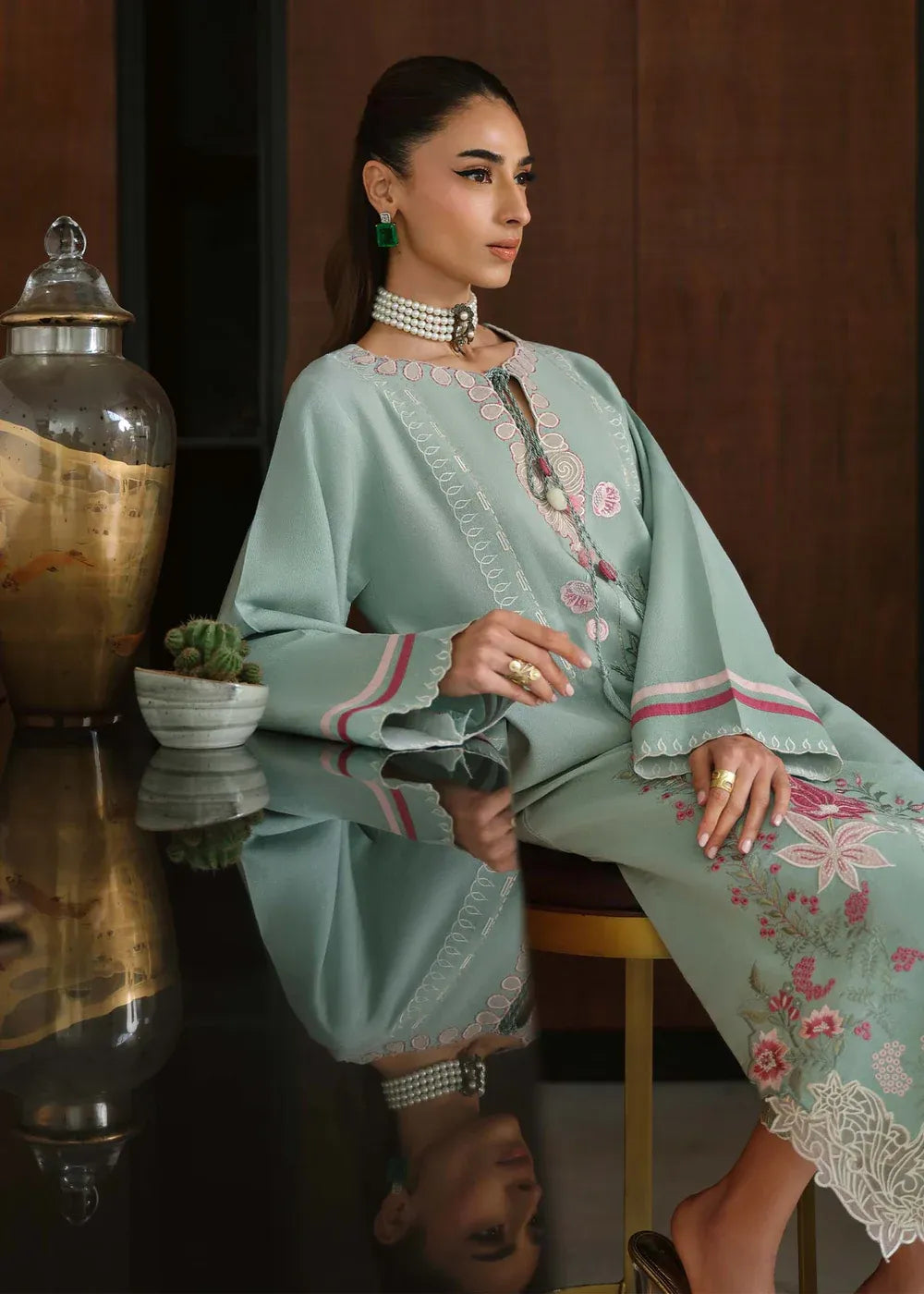 SAIRA SHAKIRA SKY BLUE