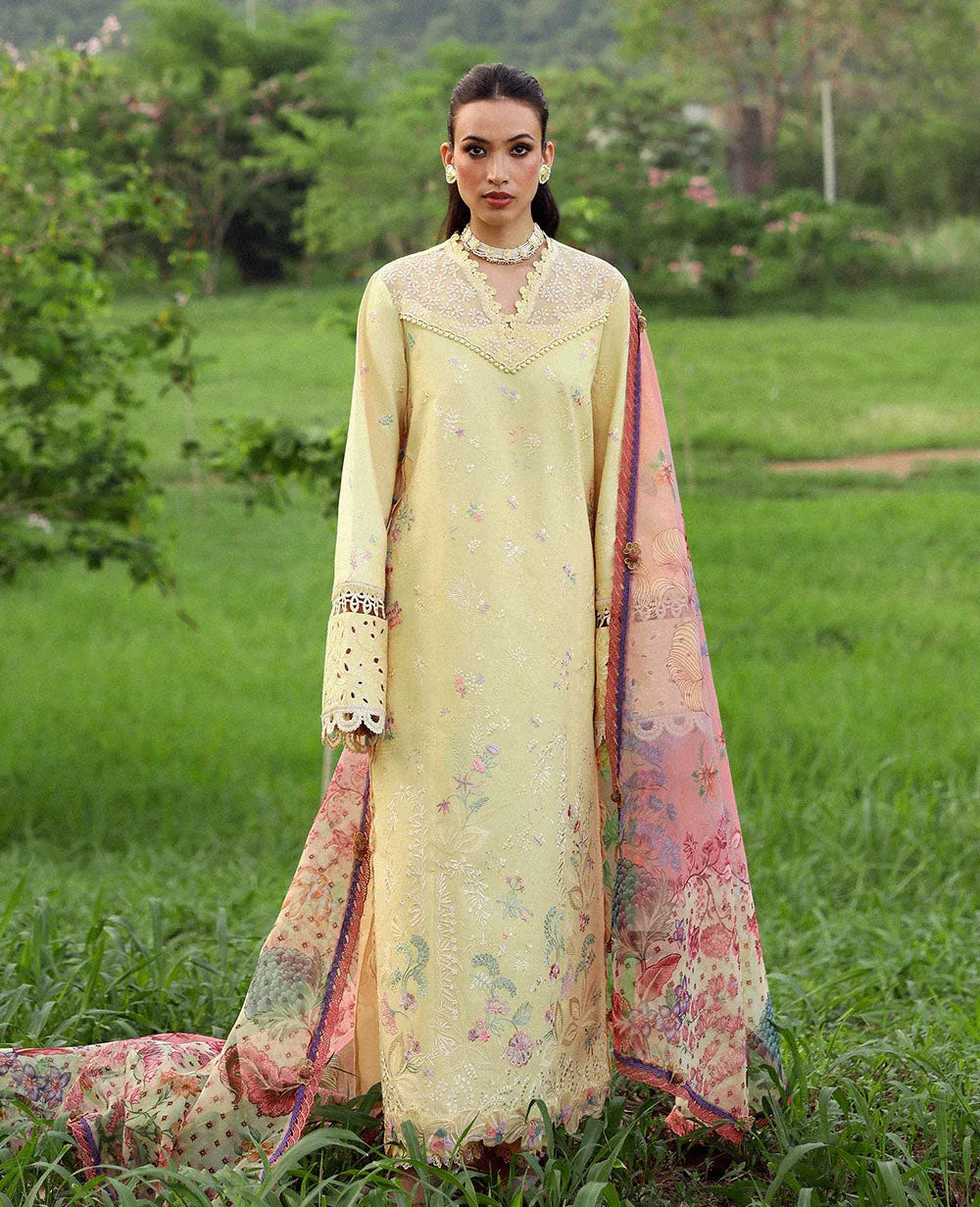 STITCHED BY CC REPUBLIC WOMENSWEAR LILAS LAWN D-5B 3PC