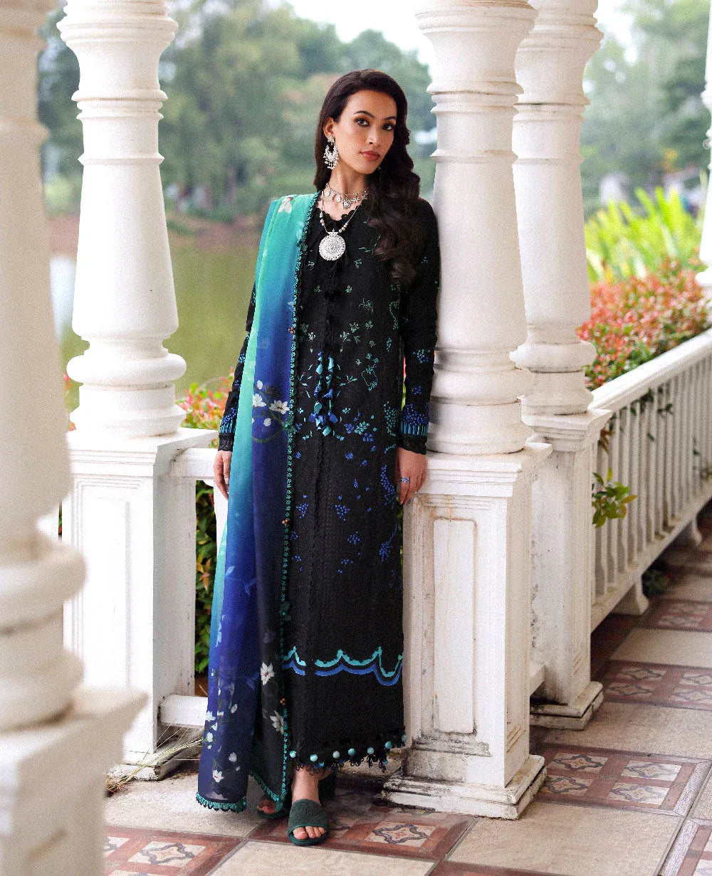 PUBLIC WOMENSWEAR LILAS SUMMER UNSTITCHED LAWN D-7B