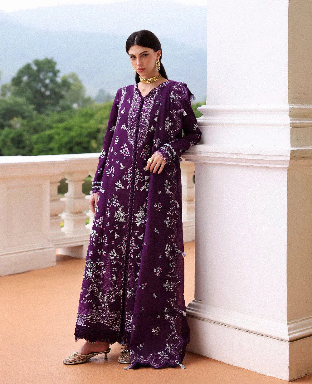 STITCHED BY CC REPUBLIC WOMENSWEAR LILAS LAWN D-6A 3PC