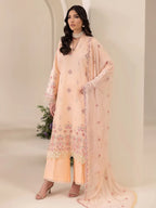 RAJBARI EXCLUSIVE EMBROIDERED CHIFFON D-04