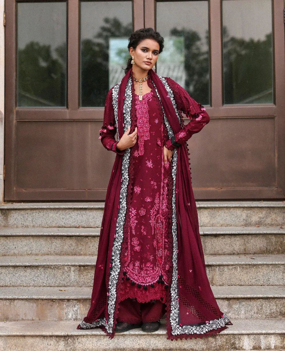 PUBLIC WOMENSWEAR LILAS SUMMER UNSTITCHED LAWN D-1A