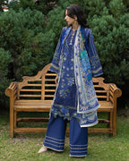 STITCHED BY CC ESMEL MON TRESOR LUXE LAWN ETE 3PC