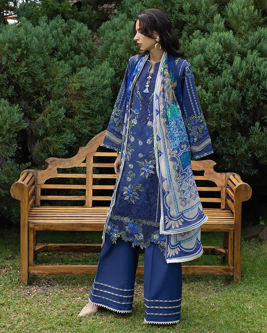 STITCHED BY CC ESMEL MON TRESOR LUXE LAWN ETE 3PC