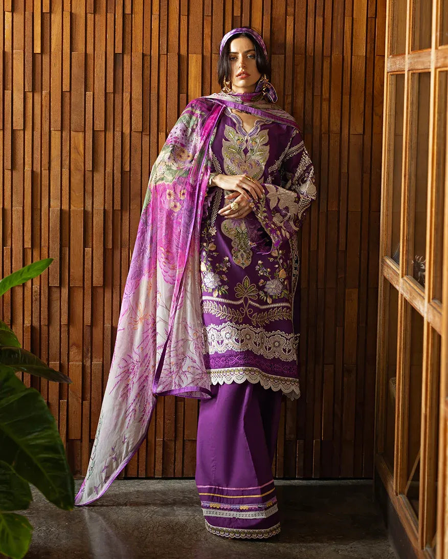 STITCHED BY CC ESMEL MON TRESOR LUXE LAWN AURA 3PC