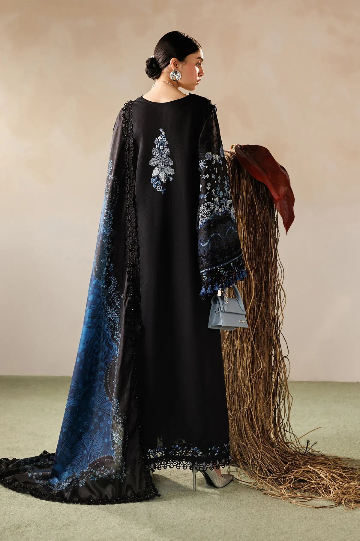 BAROQUE UNSTITCHED EID LAWN EL26-D08