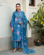 ROHEENAZ WHISPERED FLORALS PETAL DRIFT