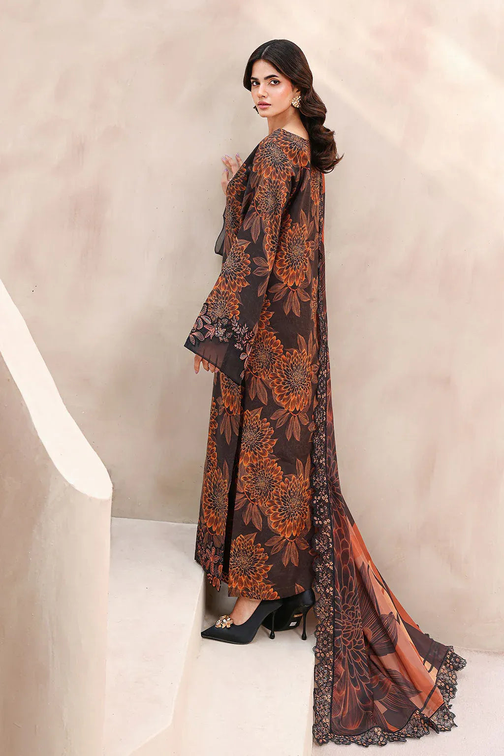 RAMSHA NAQSH EMBROIDERED RAWSILK RS-02