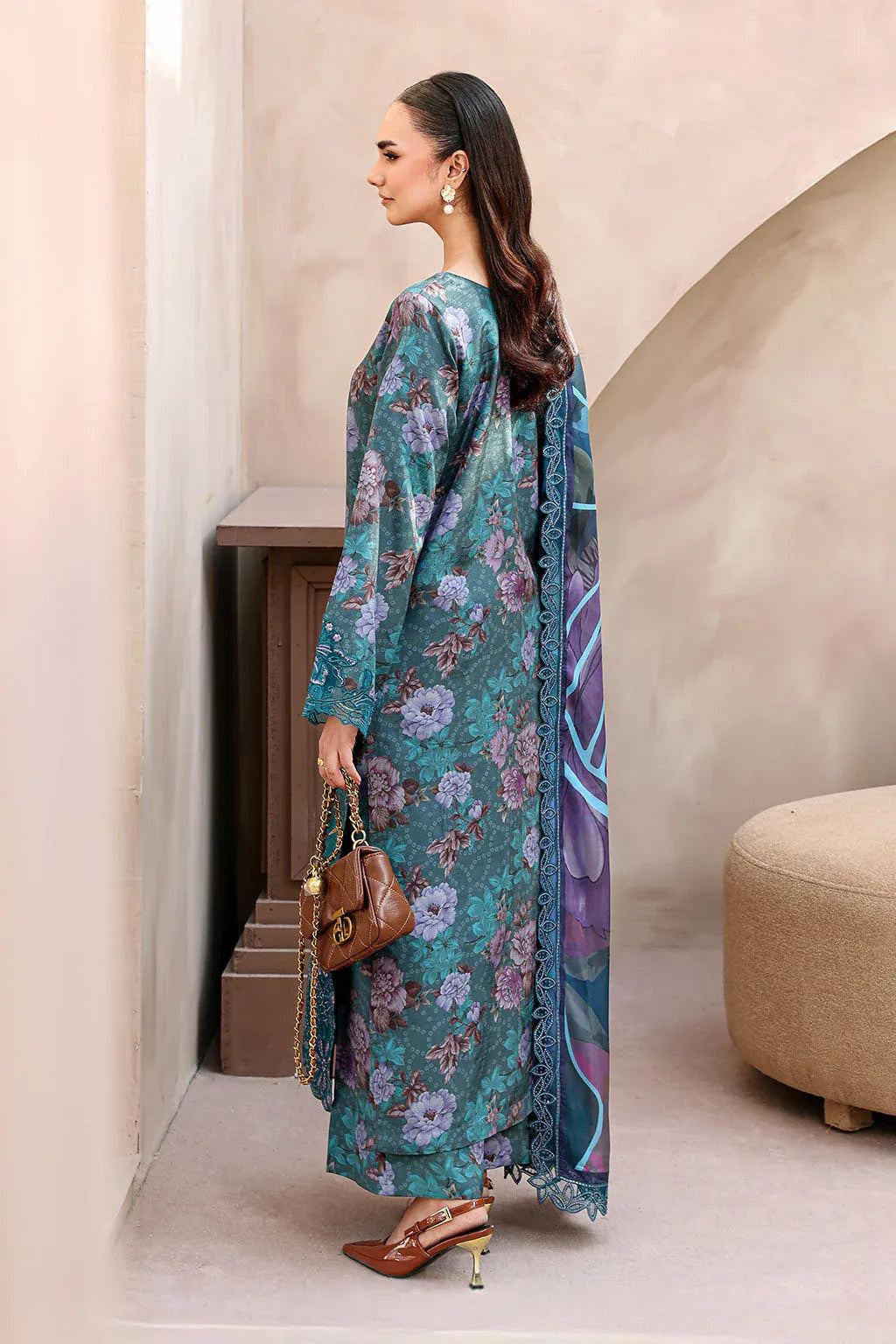 RAMSHA NAQSH EMBROIDERED RAWSILK RS-03