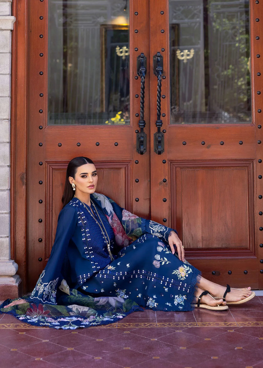 STITCHED BY CC D-02B SAIRA SHKIRA 3PC