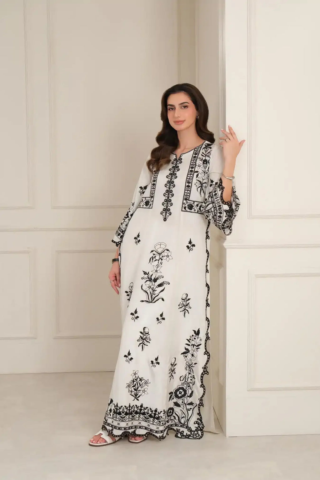 NOOR BY SAADIA ASAD D-05 - WHITE