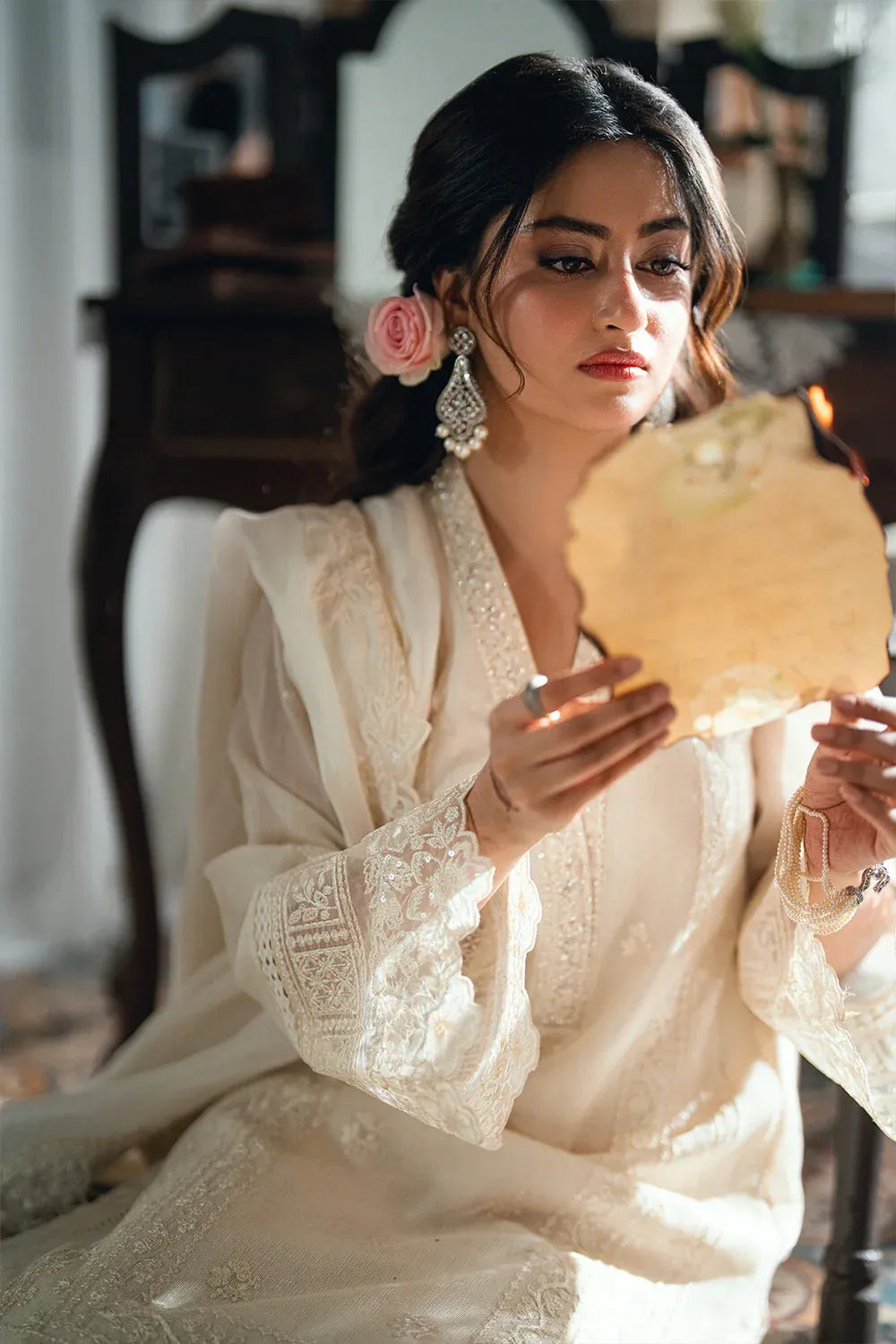 AZURE EID ENSEMBLES IVORY PETAL