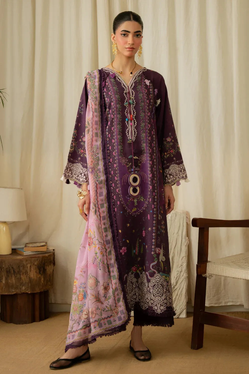 AABYAAN PRINT LUXE LINEN AK-05