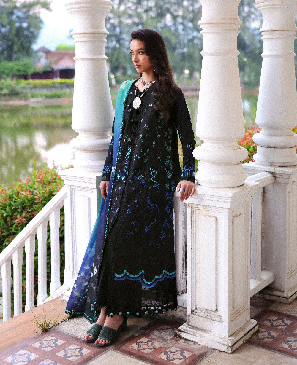 PUBLIC WOMENSWEAR LILAS SUMMER UNSTITCHED LAWN D-7B