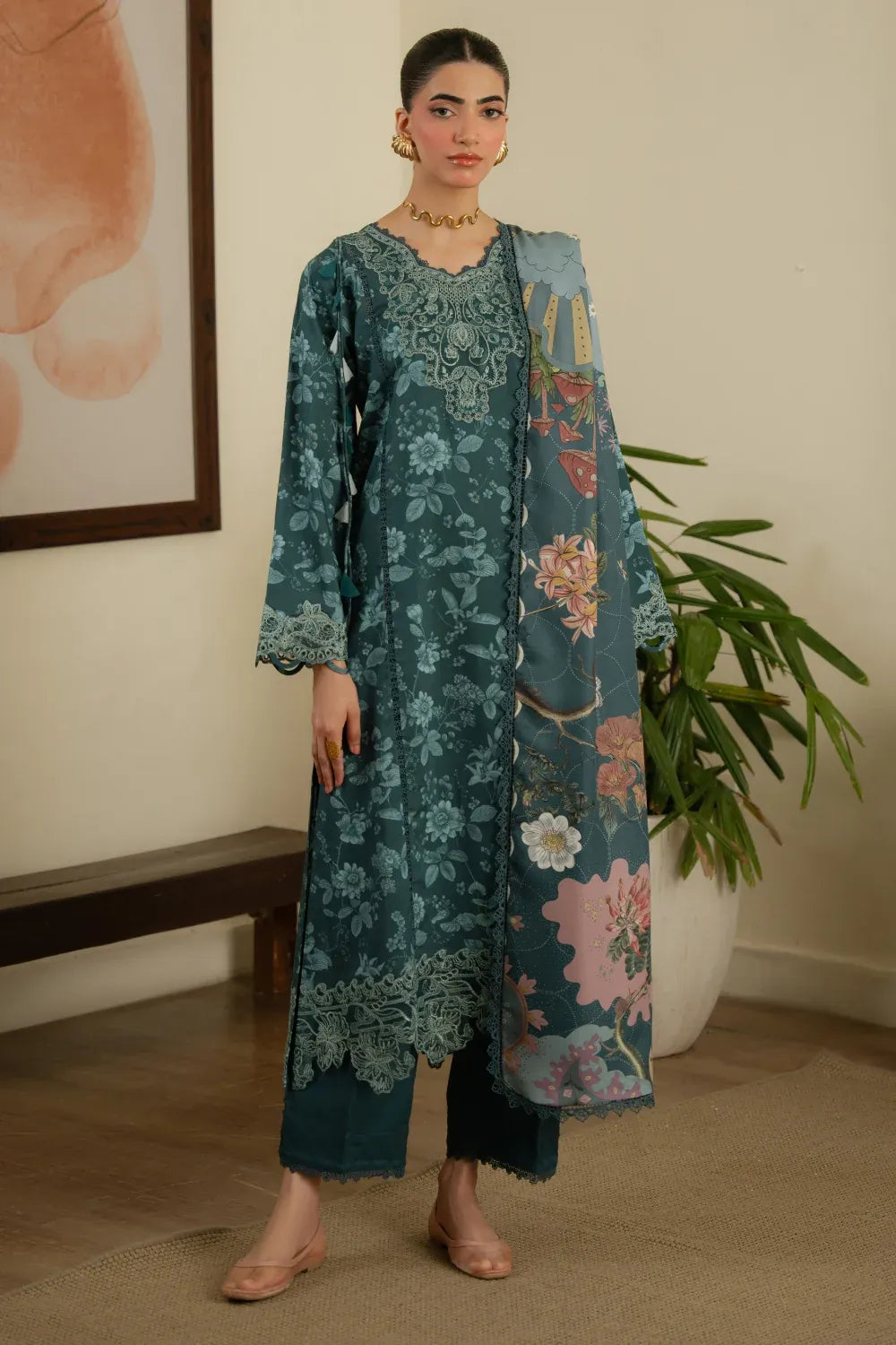 AABYAAN PRINT LUXE LINEN AK-08