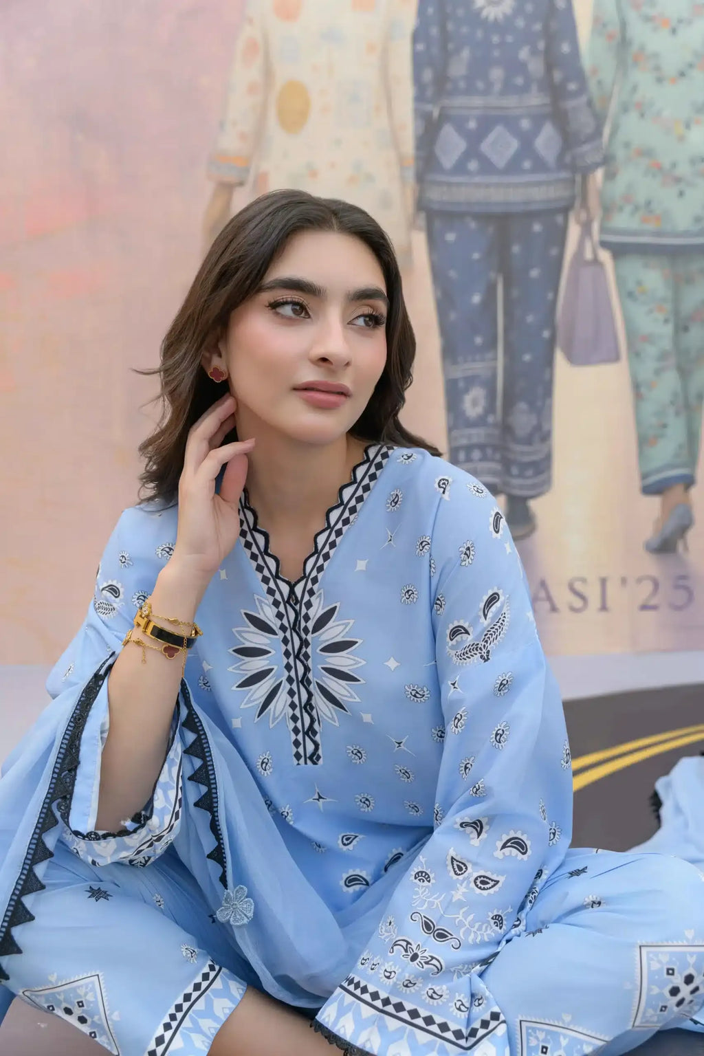 SIDRAH SARAH SKYLINE BANDANA