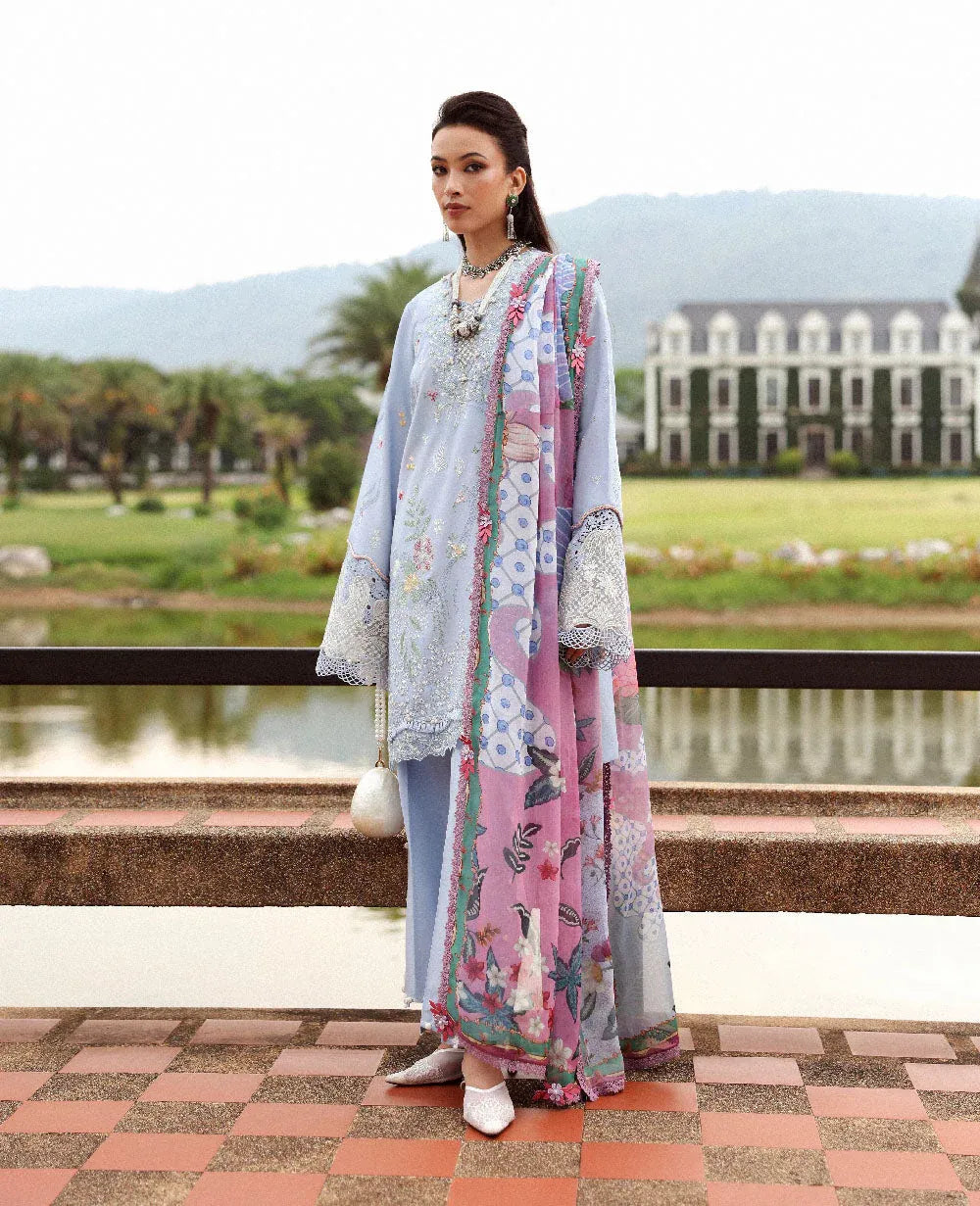 PUBLIC WOMENSWEAR LILAS SUMMER UNSTITCHED LAWN D-4B