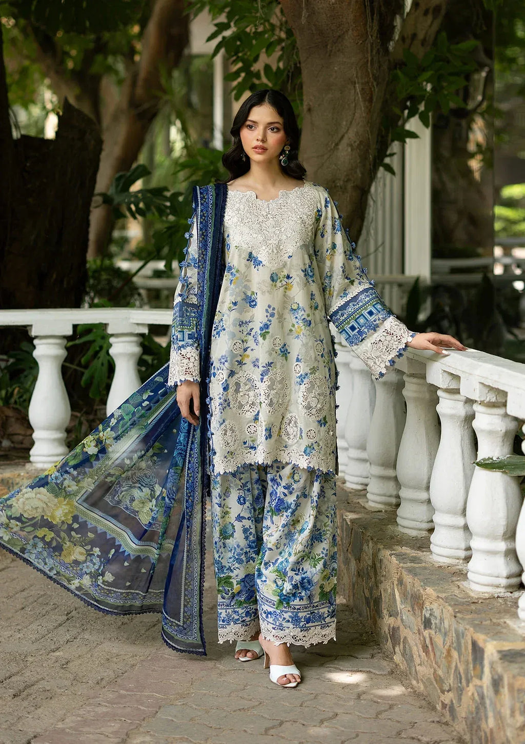ELAF SIGNATURE EMB LAWN ESG-8B