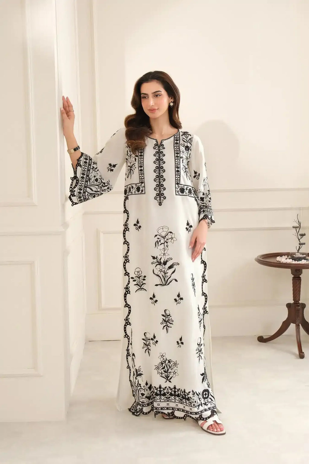 NOOR BY SAADIA ASAD D-05 - WHITE
