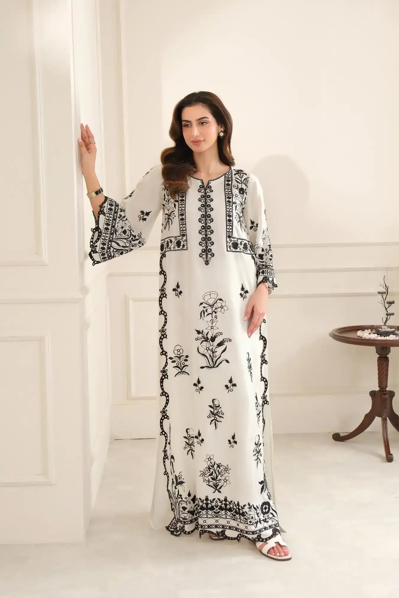 NOOR BY SAADIA ASAD D-05 - WHITE