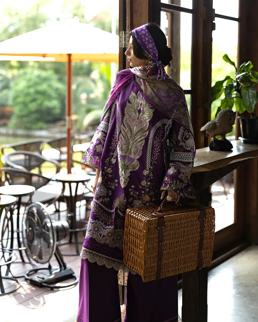 STITCHED BY CC ESMEL MON TRESOR LUXE LAWN AURA 3PC