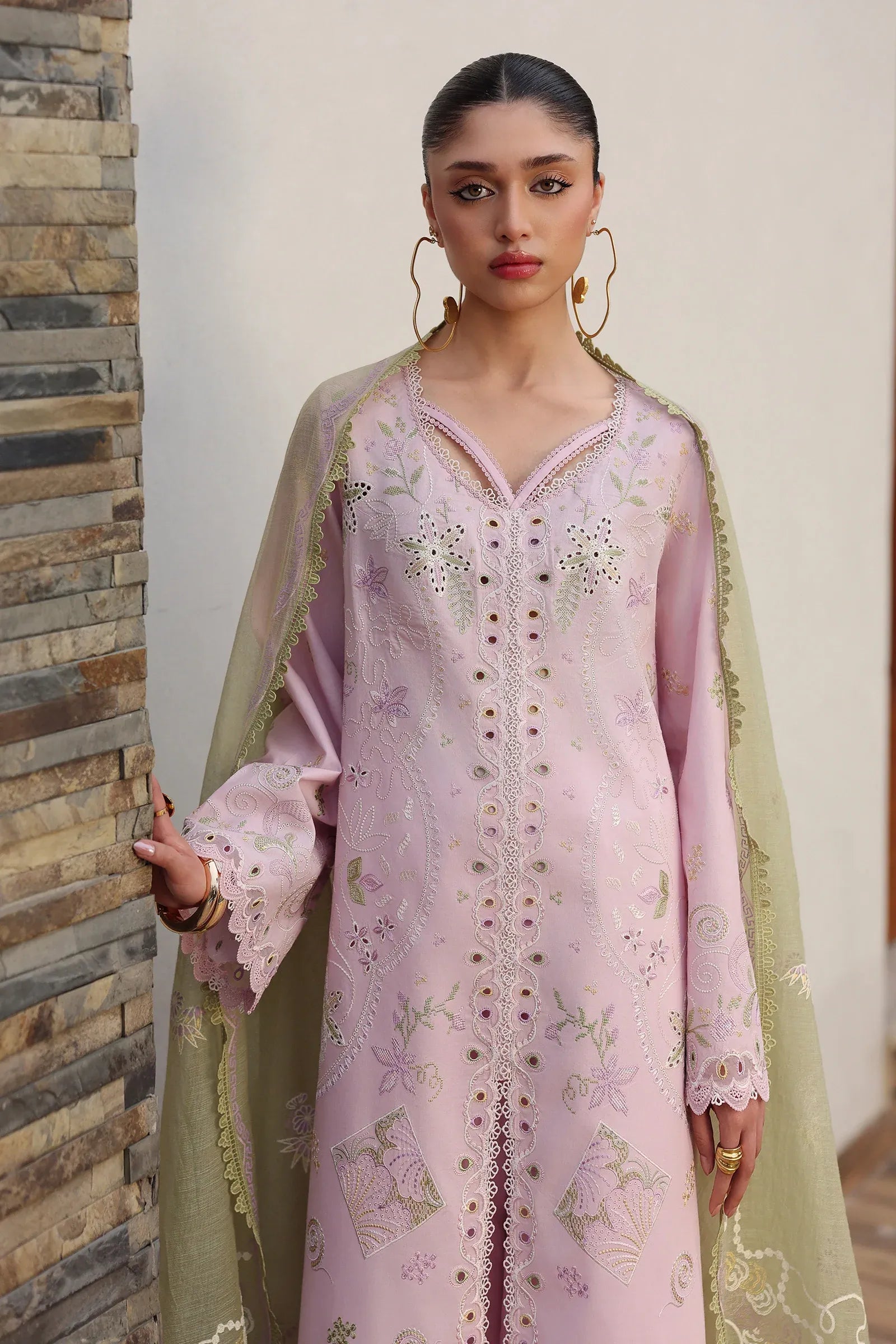 STITCHED BY CC QALAMKAR QLINE LAWN DROP QKL-12 3PC