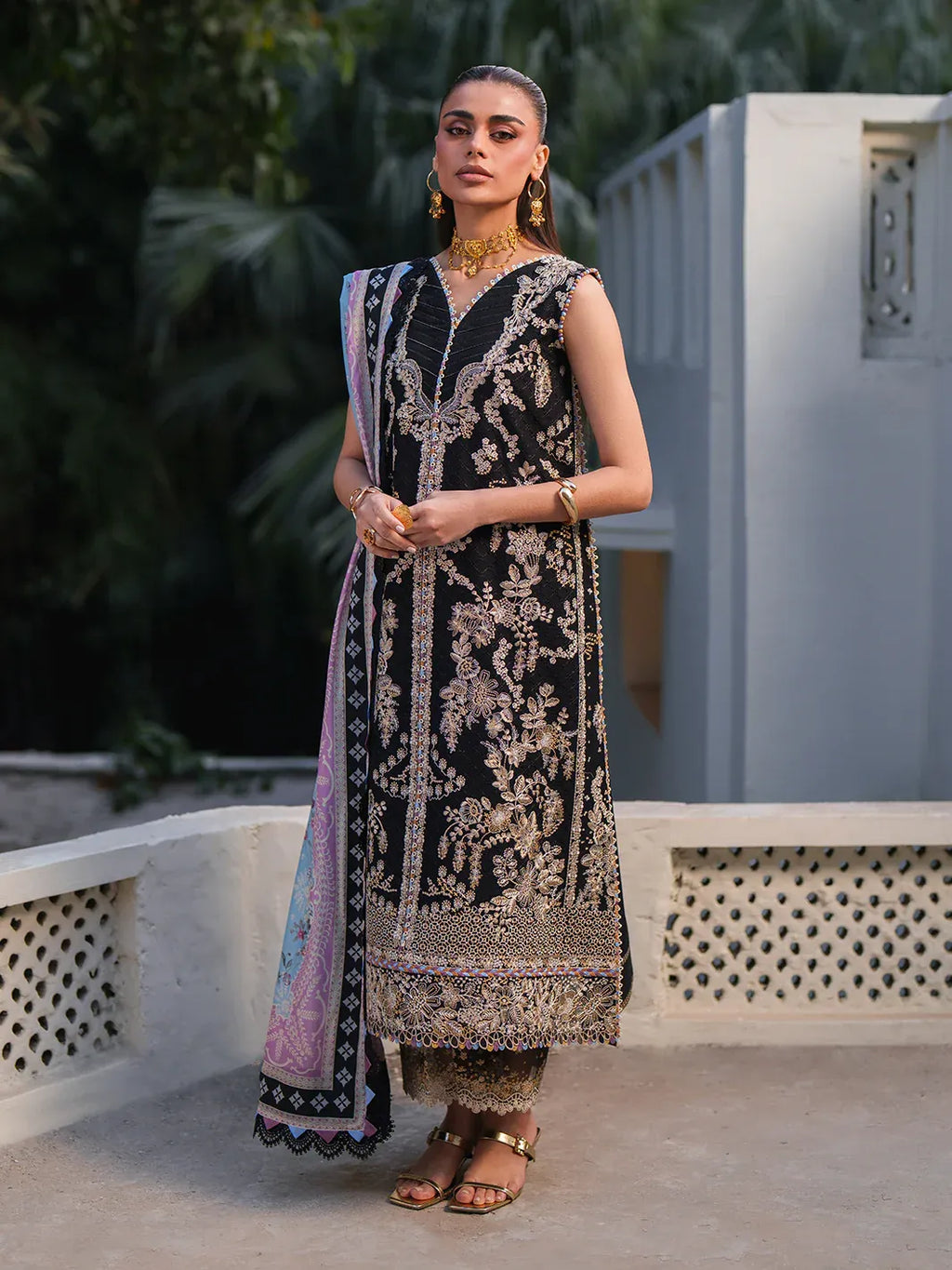 STITCHED BY CC BINILYAS HERITAGE DORE 171B 3PC
