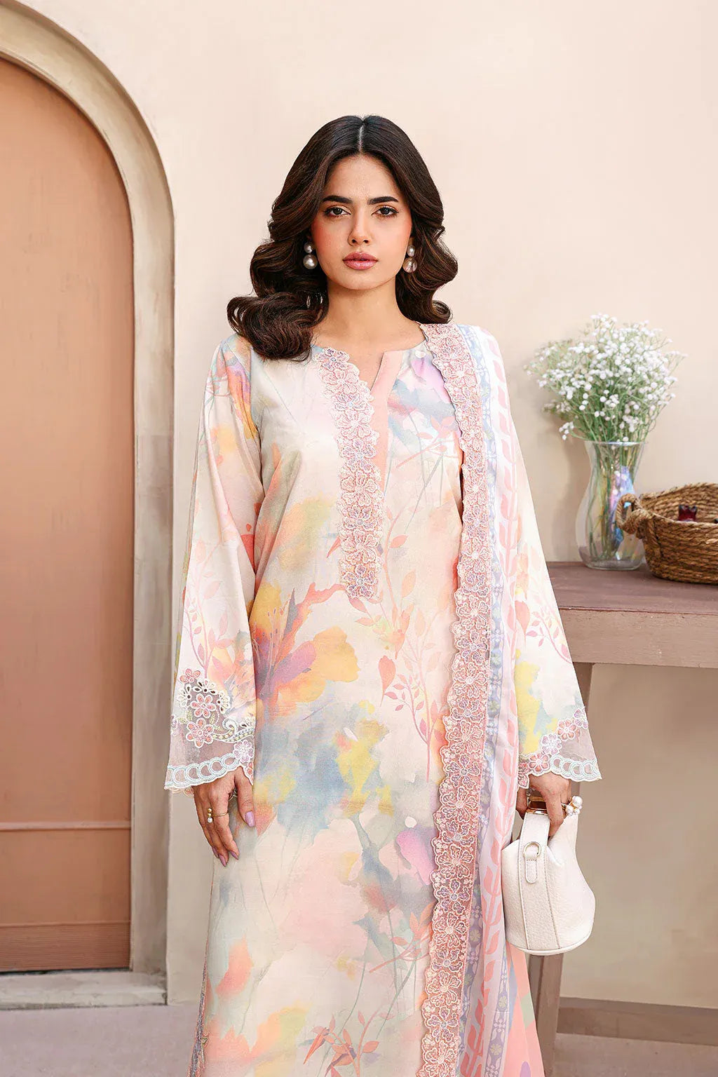 RAMSHA NAQSH EMBROIDERED RAWSILK RS-01