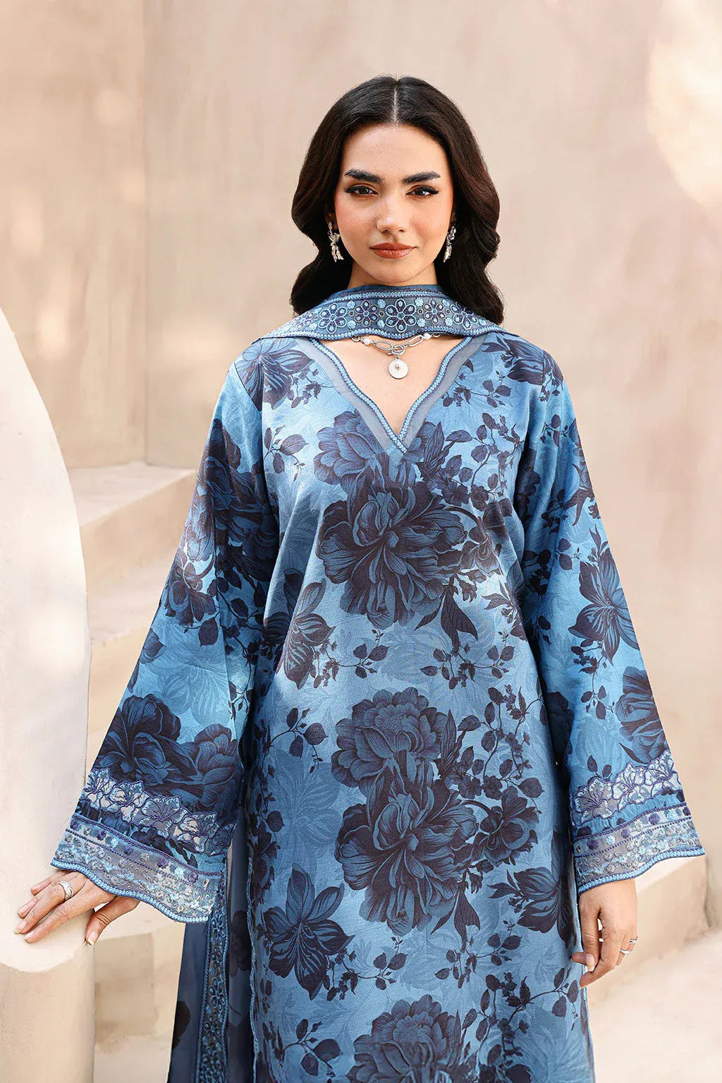 RAMSHA NAQSH EMBROIDERED RAWSILK RS-05