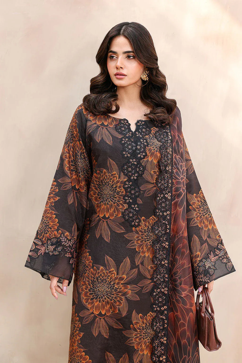 RAMSHA NAQSH EMBROIDERED RAWSILK RS-02