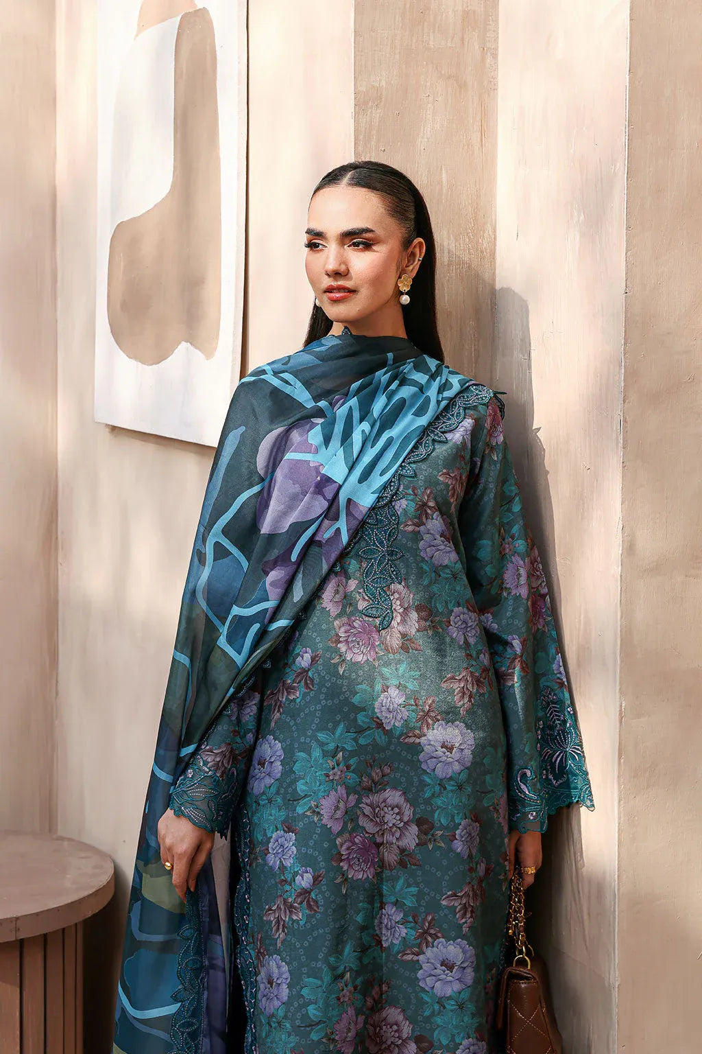 RAMSHA NAQSH EMBROIDERED RAWSILK RS-03
