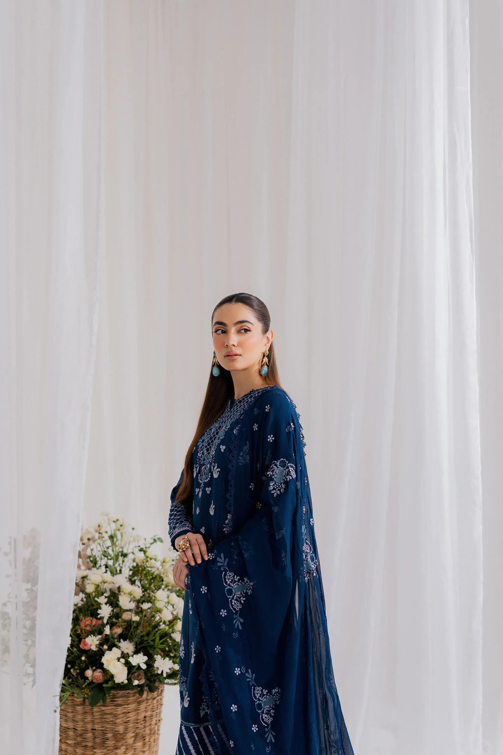 RAHAH  NAVY 3PC