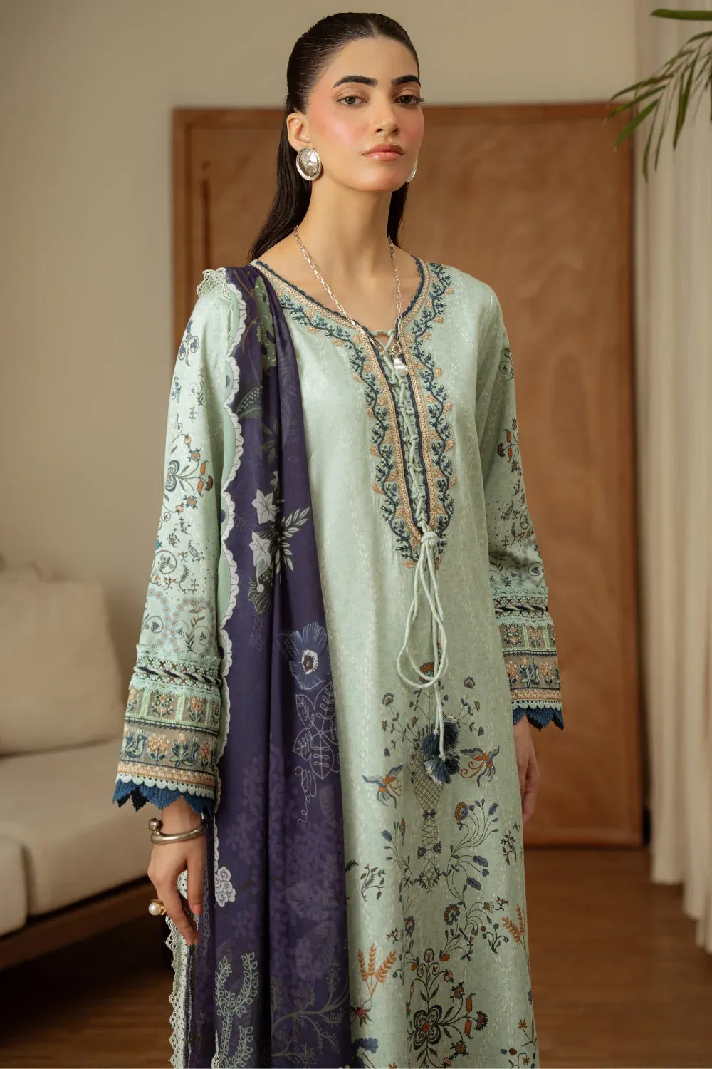 AABYAAN PRINT LUXE LINEN AK-09