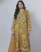 STITCHED BY CC AME230401-YELLOW  3PC