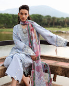 PUBLIC WOMENSWEAR LILAS SUMMER UNSTITCHED LAWN D-4B